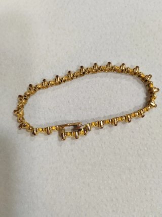pulsera de cadena TOUS Bold Bear bañada en oro