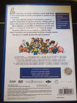 Toy Story 2 DVD Disney Pixar