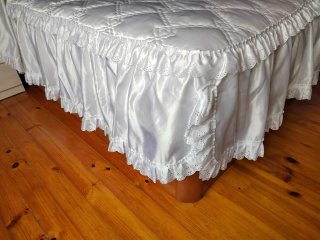 Colcha edredón blanca Dimas cama 135x190