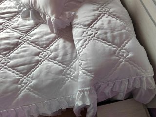 Colcha edredón blanca Dimas cama 135x190