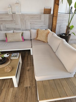 Conjunto Sofá y Mesa Jardín Leroy Merlin