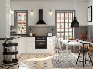 Frente de Cajón IKEA ENKÖPING Blanco Efecto Madera