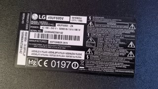 Televisor LG Negro