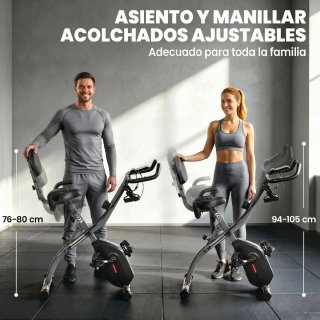 Bicicleta Estática Plegable 8 Niveles
