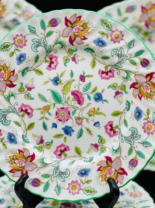 7 Piatti Piani Minton Haddon Hall 27 cm