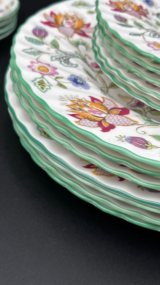 7 Piatti Piani Minton Haddon Hall 27 cm