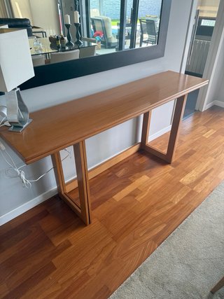 Mesa Consola Extensible HABITAT Madera