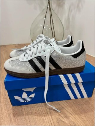 Adidas Samba Paillettes Blancas Talla 36