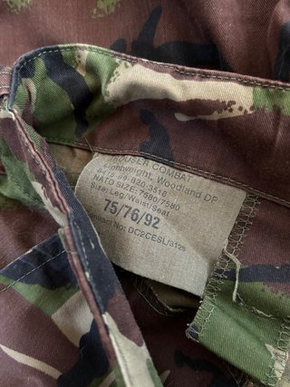 Pantalones militares camuflaje