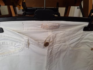 Pantaloni Holiday donna bianchi leggeri
