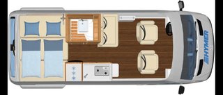Camper Hymer Canyon S 600 techo elevable 4 plazas
