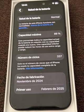 iPhone 16 Pro Max 256GB Negro