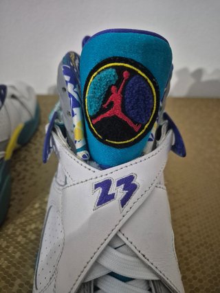 Air Jordan 8 Retro Aqua Tg. 38