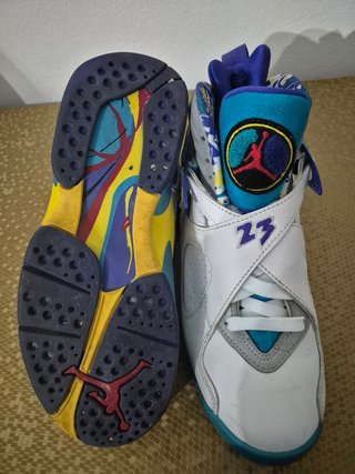 Air Jordan 8 Retro Aqua Tg. 38