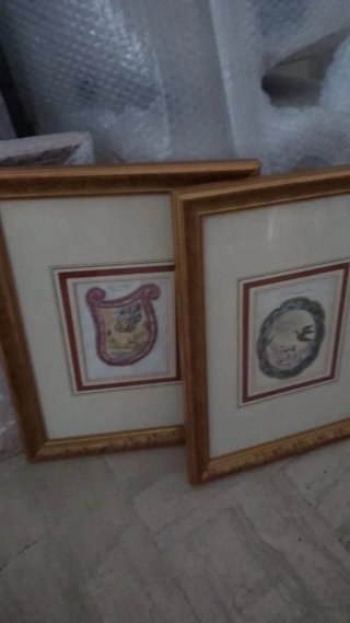 Cornici assortite in legno e vetro