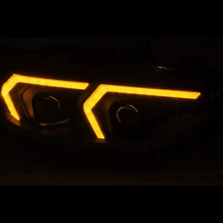 Faros Xenon BMW F32/F33 2013-2017 Look LED Negros