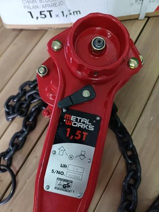 Tensor Cadena Metalworks 1.5 Toneladas