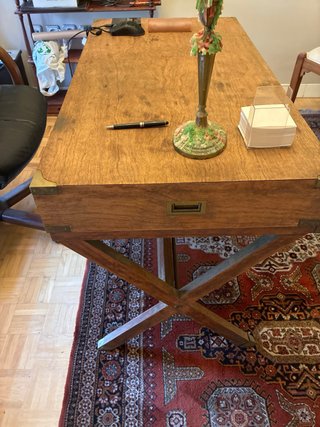 Escritorio vintage madera teka