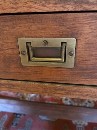 Escritorio vintage madera teka