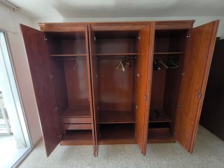 Dormitorio completo madera