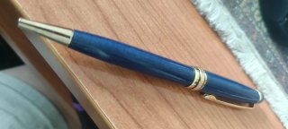 Boli Montblanc Meisterstück Azul Vintage carga neg