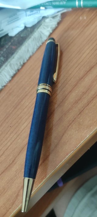 Boli Montblanc Meisterstück Azul Vintage carga neg