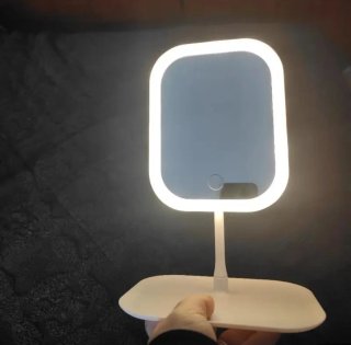 Espejo tocador con luz LED