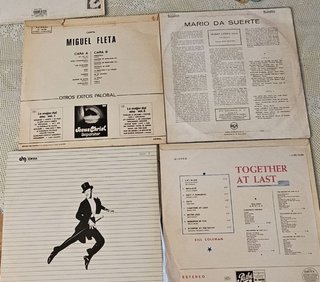 Colección 5 Vinilos LP: Fred Astaire, Mario Lanza