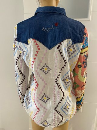 Camisa Desigual Manga Larga Multicolor