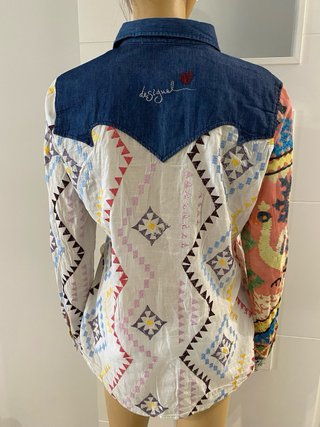 Camisa Desigual Manga Larga Multicolor