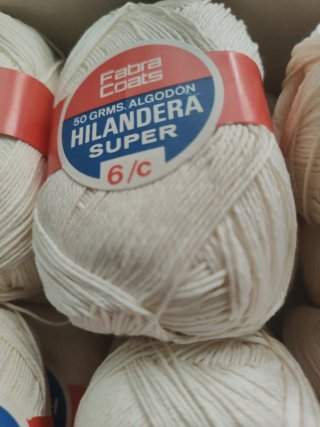 Lote Ovillos Fabra Coats Hilandera Super 6/c