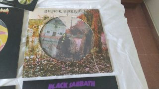 Black Sabbath Hand of Doom 8 Vinilos pic disc