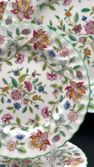6 Piatti Fondi Minton Haddon Hall 22cm