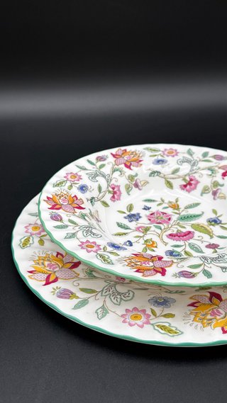 6 Piatti Fondi Minton Haddon Hall 22cm