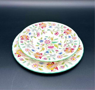 6 Piatti Fondi Minton Haddon Hall 22cm