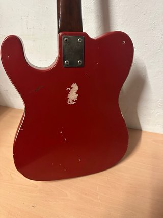 Guitarra Eléctrica Delfos Roja