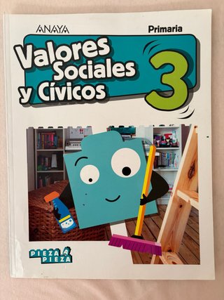Valores sociales y cívicos 3 Primaria ANAYA