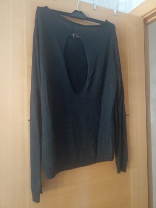 Jersey Stradivarius Negro Talla M