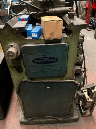 Torno de metal industrial