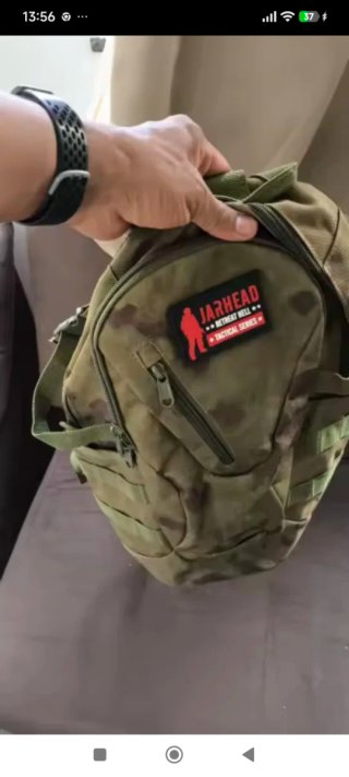 Mochila Táctica Camuflaje Verde