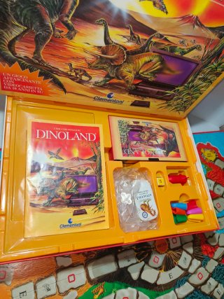 Dinoland L'Isola Dei Dinosauri Clementoni Anni 90