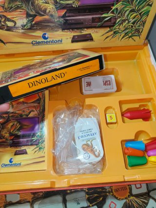 Dinoland L'Isola Dei Dinosauri Clementoni Anni 90