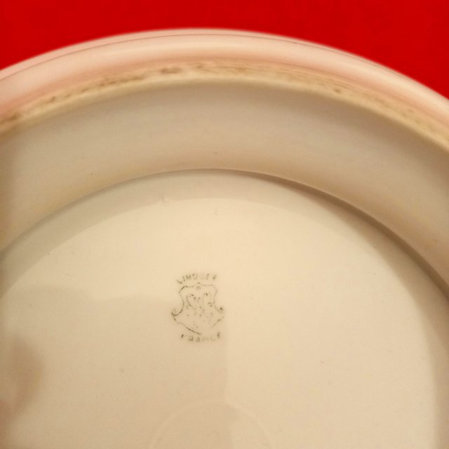 Plato fuente de presentación Limoges