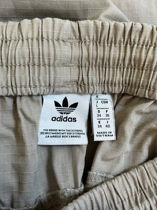Pantalón Chándal Adidas Marrón Cargo
