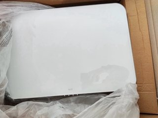 Cappa design vetro bianco Best Aeg Expò