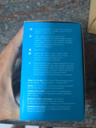 Echo Show 5 (Última Generación) Pantalla Táctil