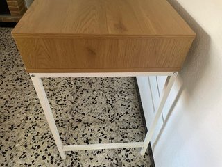 Escritorio madera y metal