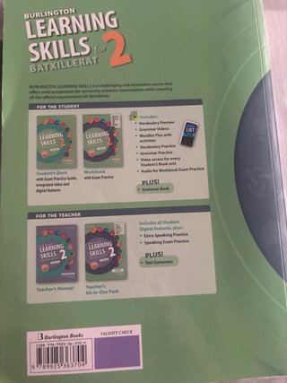 Libro texto+ workbook 2 batxiller