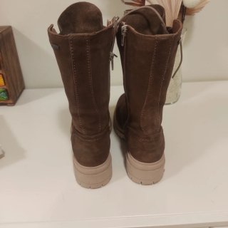 Botas Coronel Tapioca Marrones Media Caña