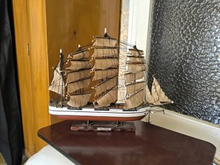 Maqueta Barco Velero Madera